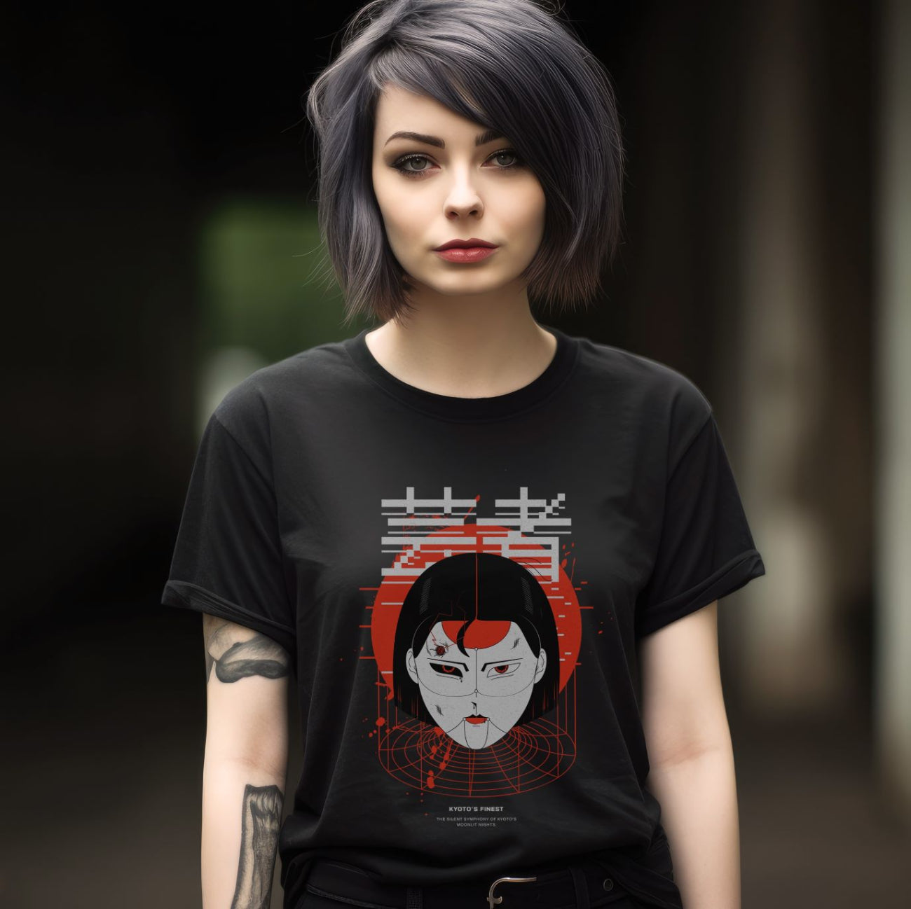 Kyoto_Roboto_cyberpunk japanese t shirt