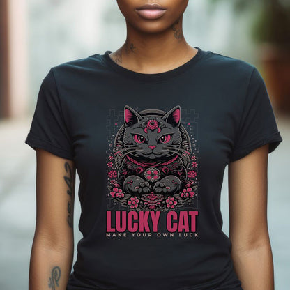Lucky Cat Maneki-neko Tee