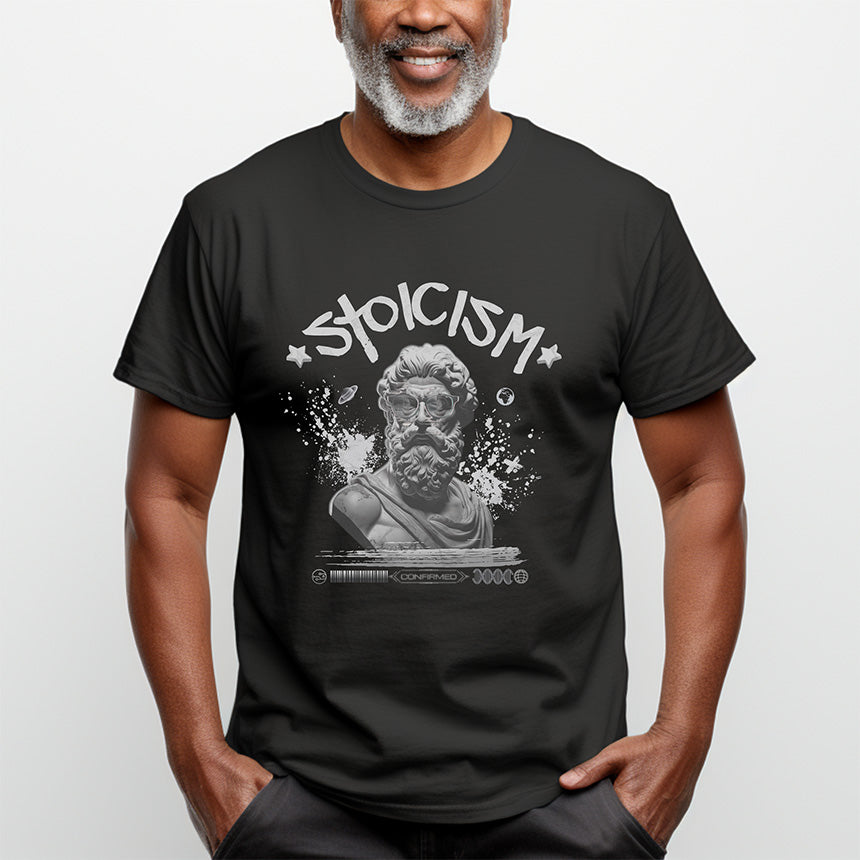 Stoicism Philosophy Graphic T-Shirt