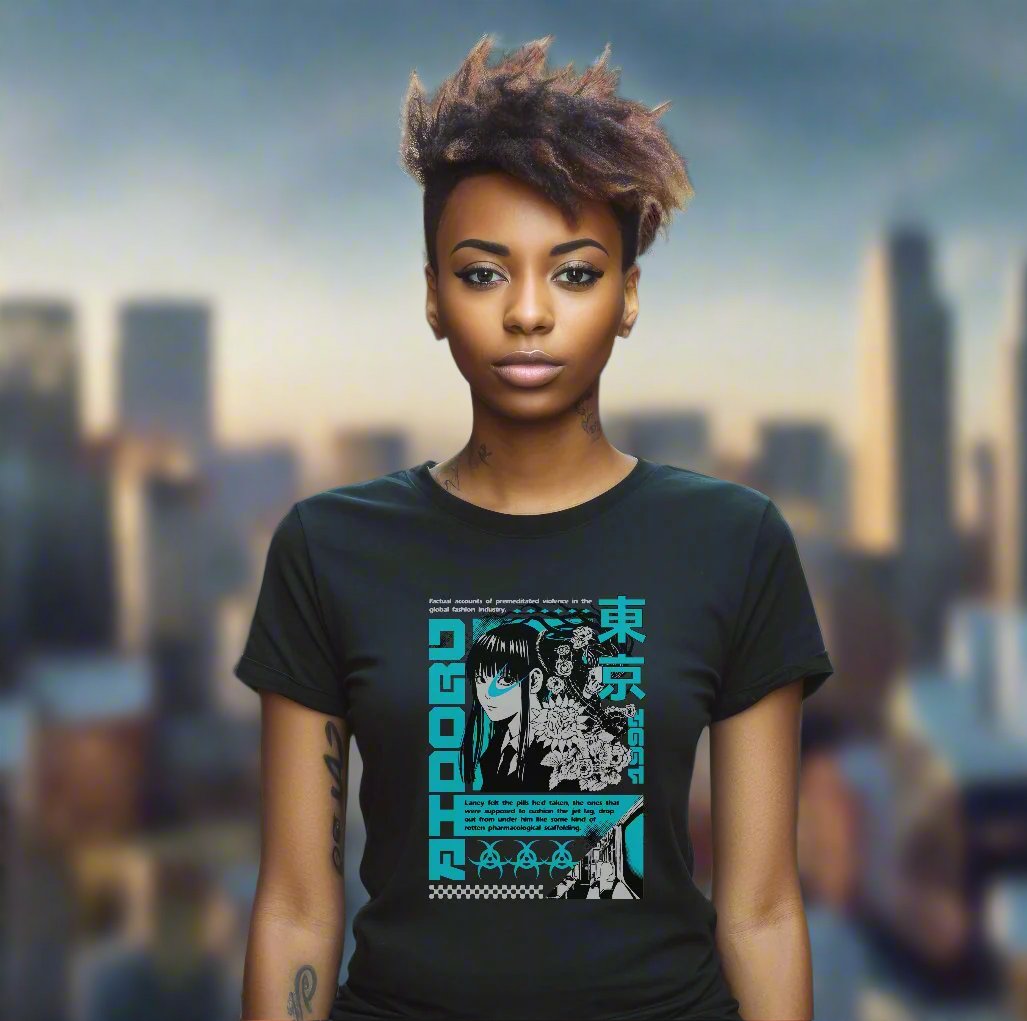 Tokyo Dystopia graphic t shirt