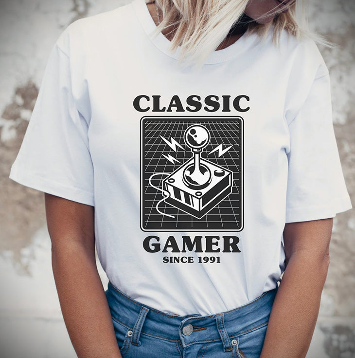 Classic Gamer Joystick Tee