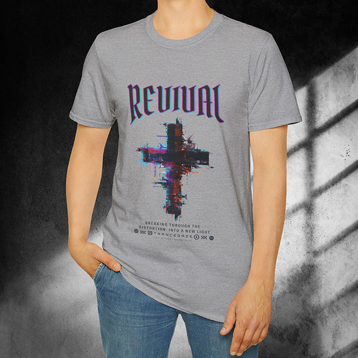 Revival Light Edition | Faith Based Apparel | Cross Graphic T-shirt